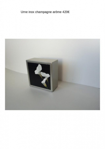 Urne inox champarome